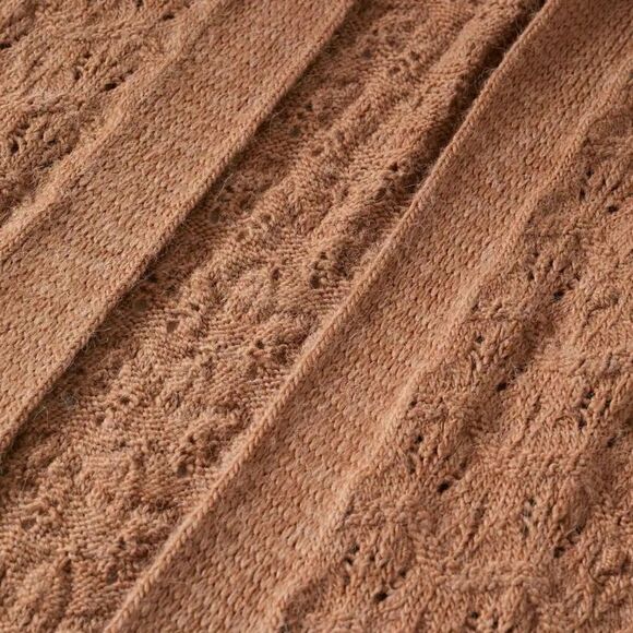 Mango Openwork Long Cardigan New - Picture 3 of 8